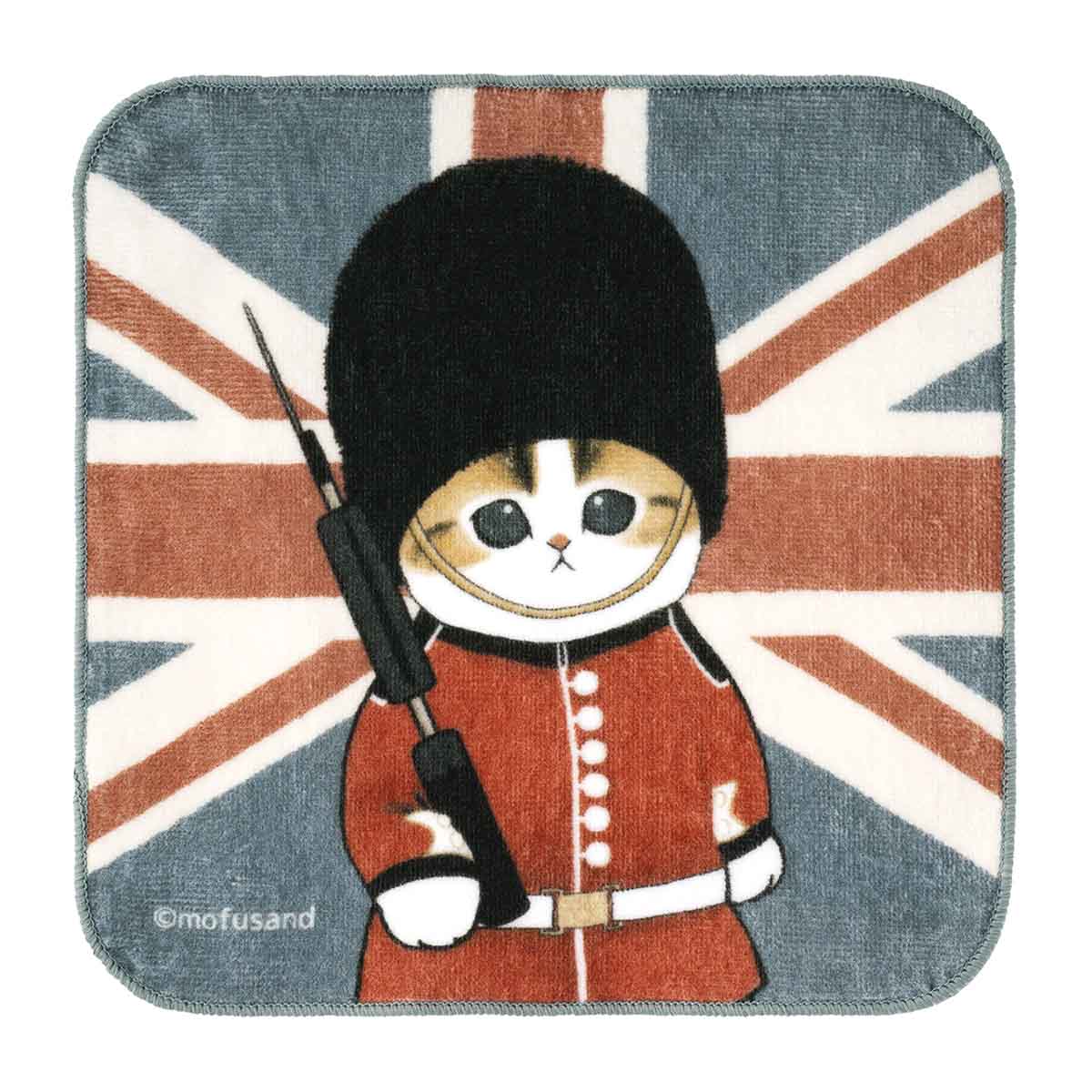 mofusand mofumofu旅行 手帕(近衛兵貓)