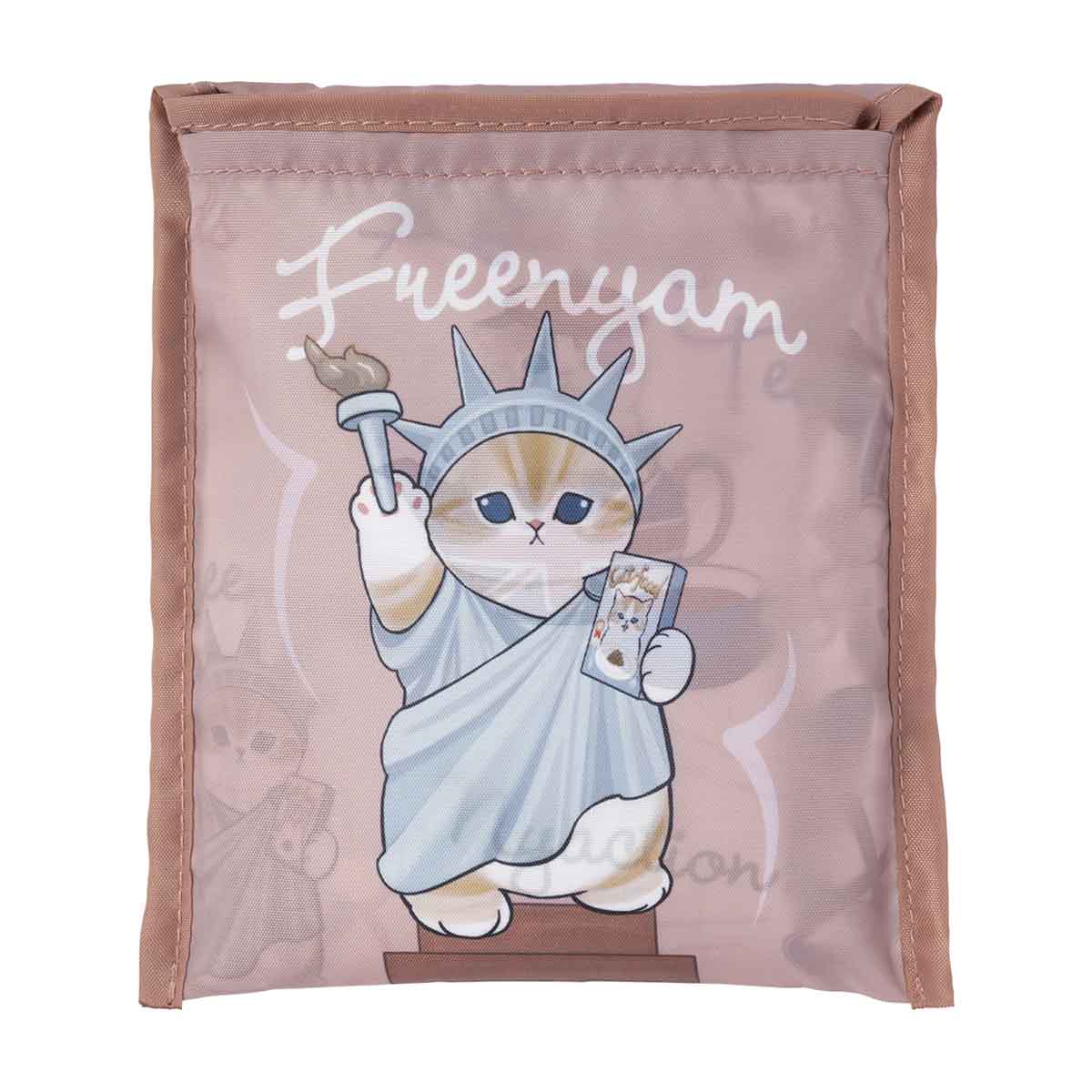 mofusand mofumofu旅行 可折疊環保袋(世界的喵)