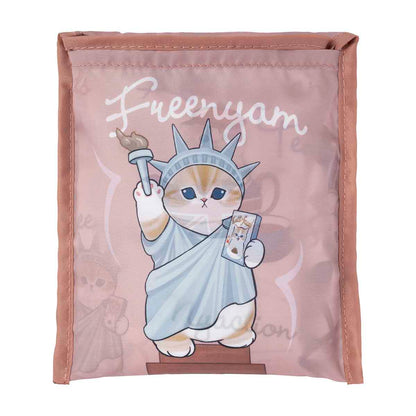 mofusand mofumofu旅行 可折疊環保袋(世界的喵)