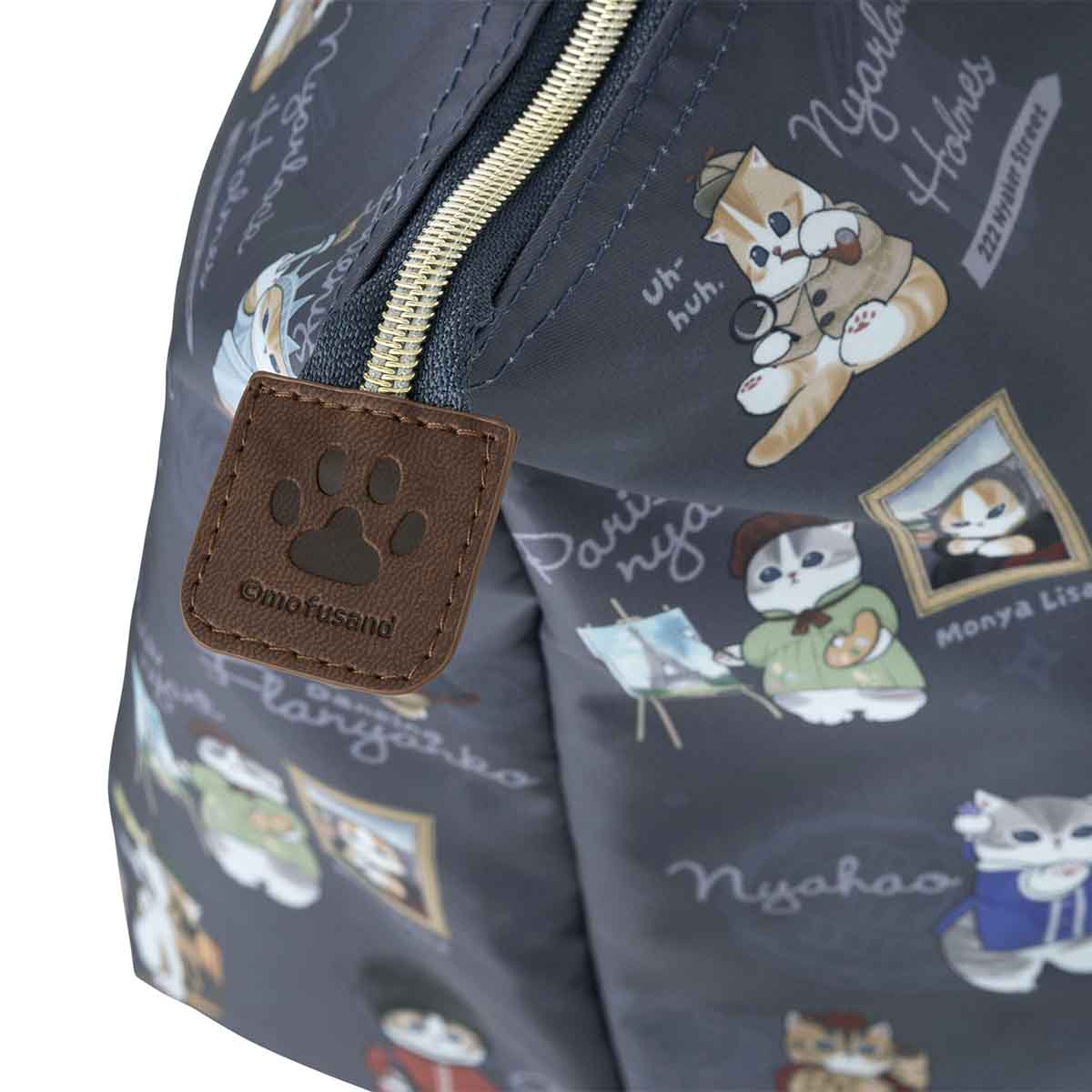 mofusand mofumofu旅行 船形托特包(海軍藍)