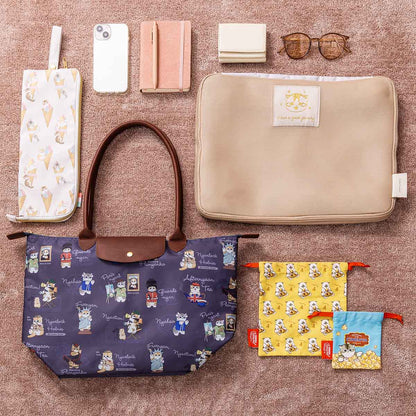 mofusand mofumofu旅行 束口袋2个套装(电影食品)