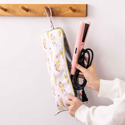 mofusand もふもふジャーニー ストラップ付きヘアアイロンポーチ