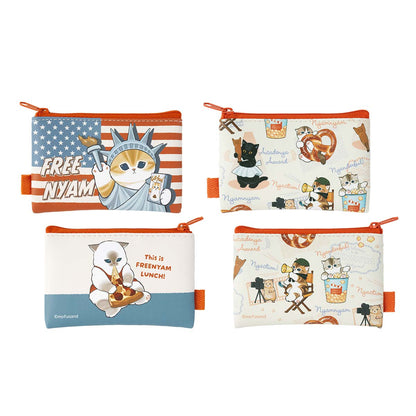 mofusand もふもふジャーニー 2個セットスクエアポーチ(アメリカン)