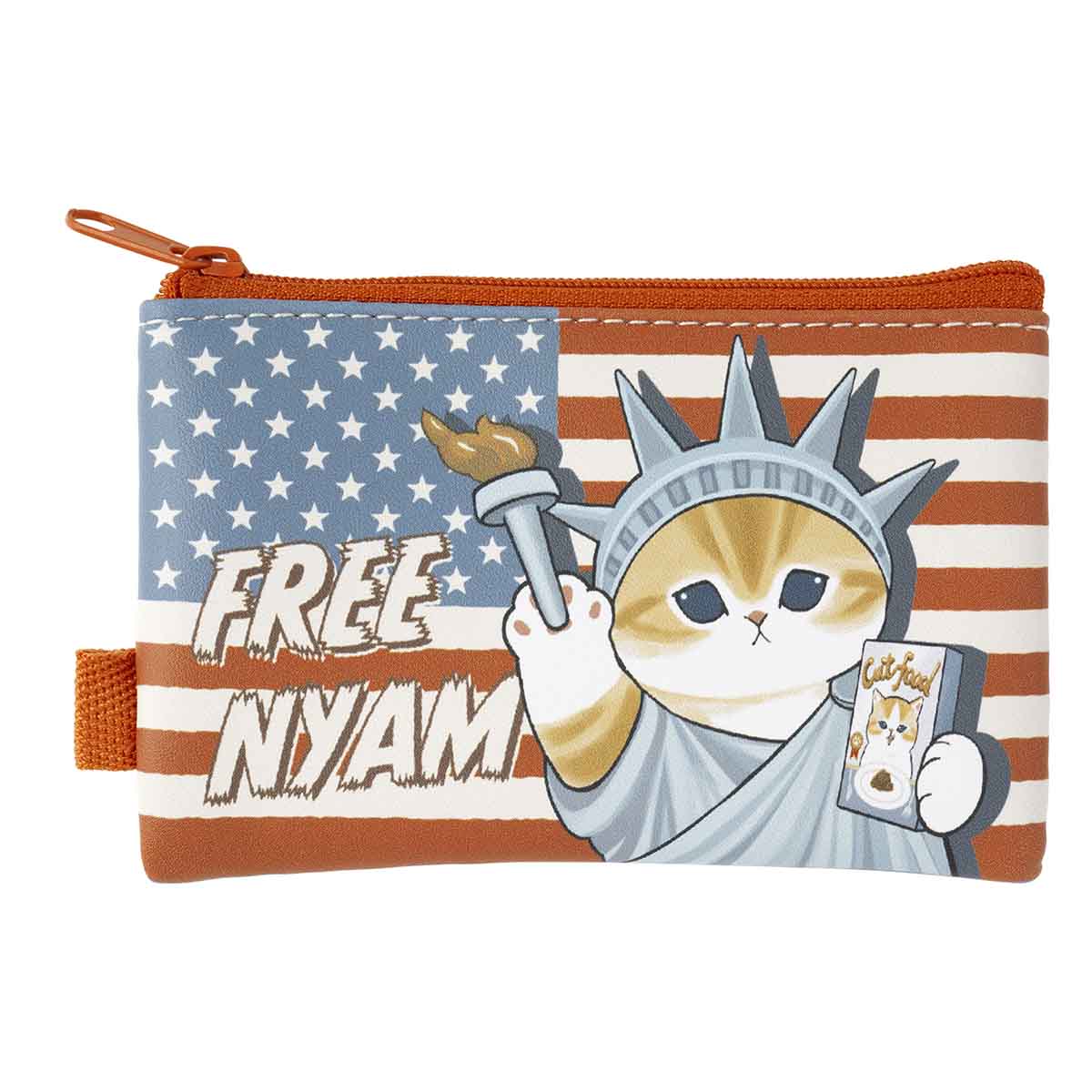 mofusand もふもふジャーニー 2個セットスクエアポーチ(アメリカン)