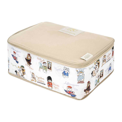 mofusand mofumofu Journey Mesh Compression Storage Bag L Size