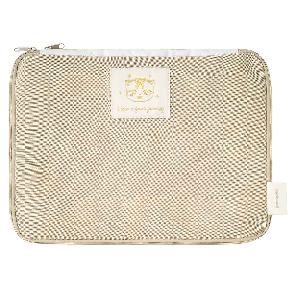 mofusand mofumofu Journey Mesh Compression Storage Bag L Size