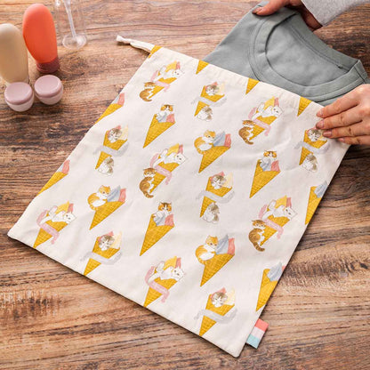 mofusand mofumofu旅行 大号束口袋