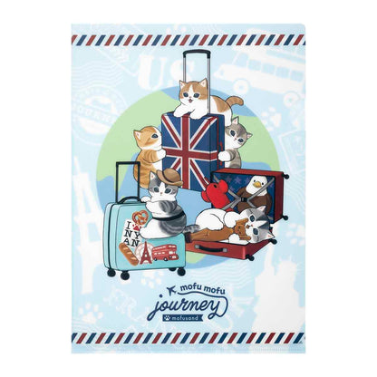 mofusand mofumofu journey Clear File (Travel)