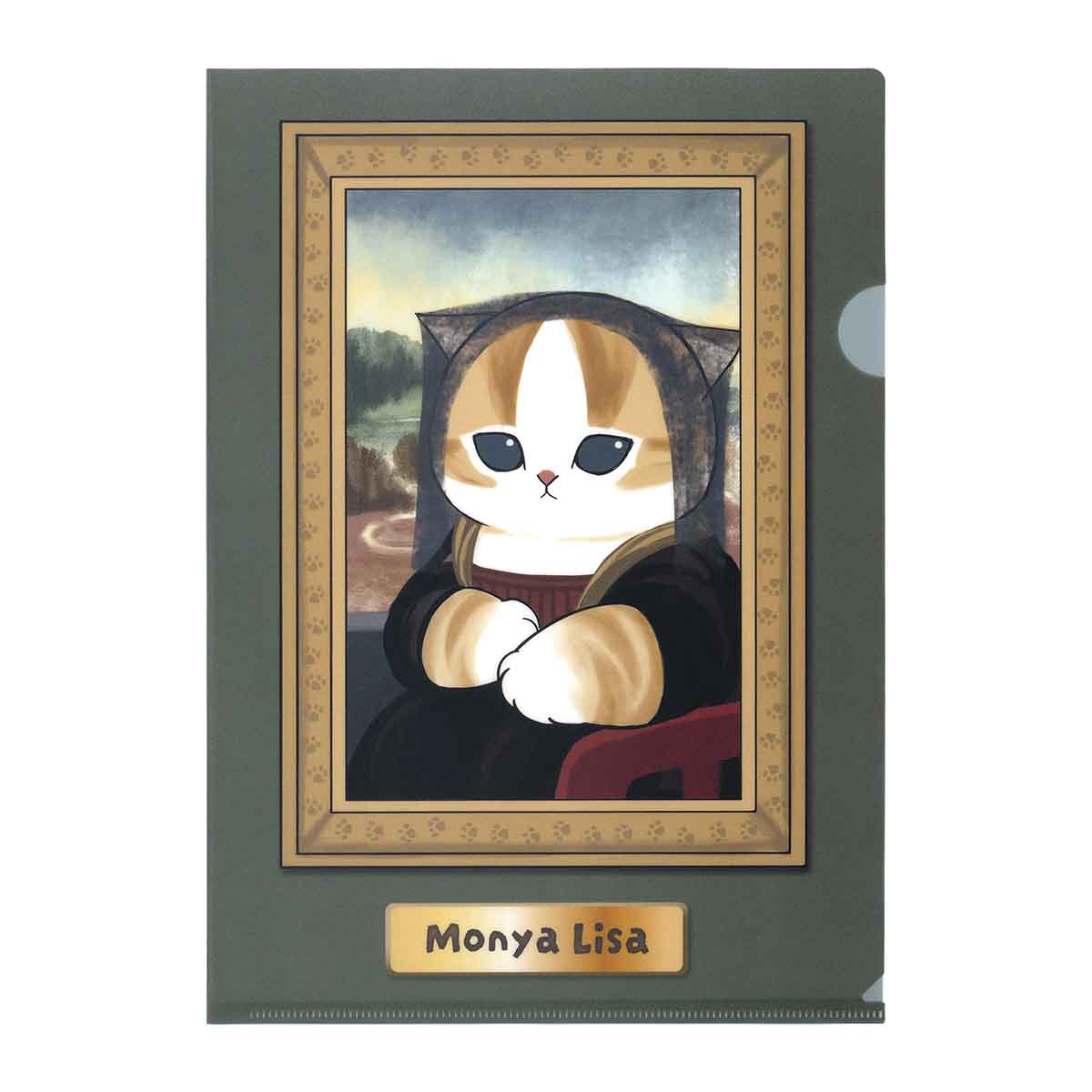 mofusand mofumofu journey Clear File (Monya Lisa)