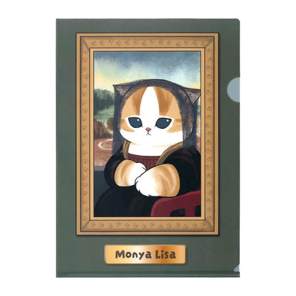 mofusand mofumofu journey Clear File (Monya Lisa)