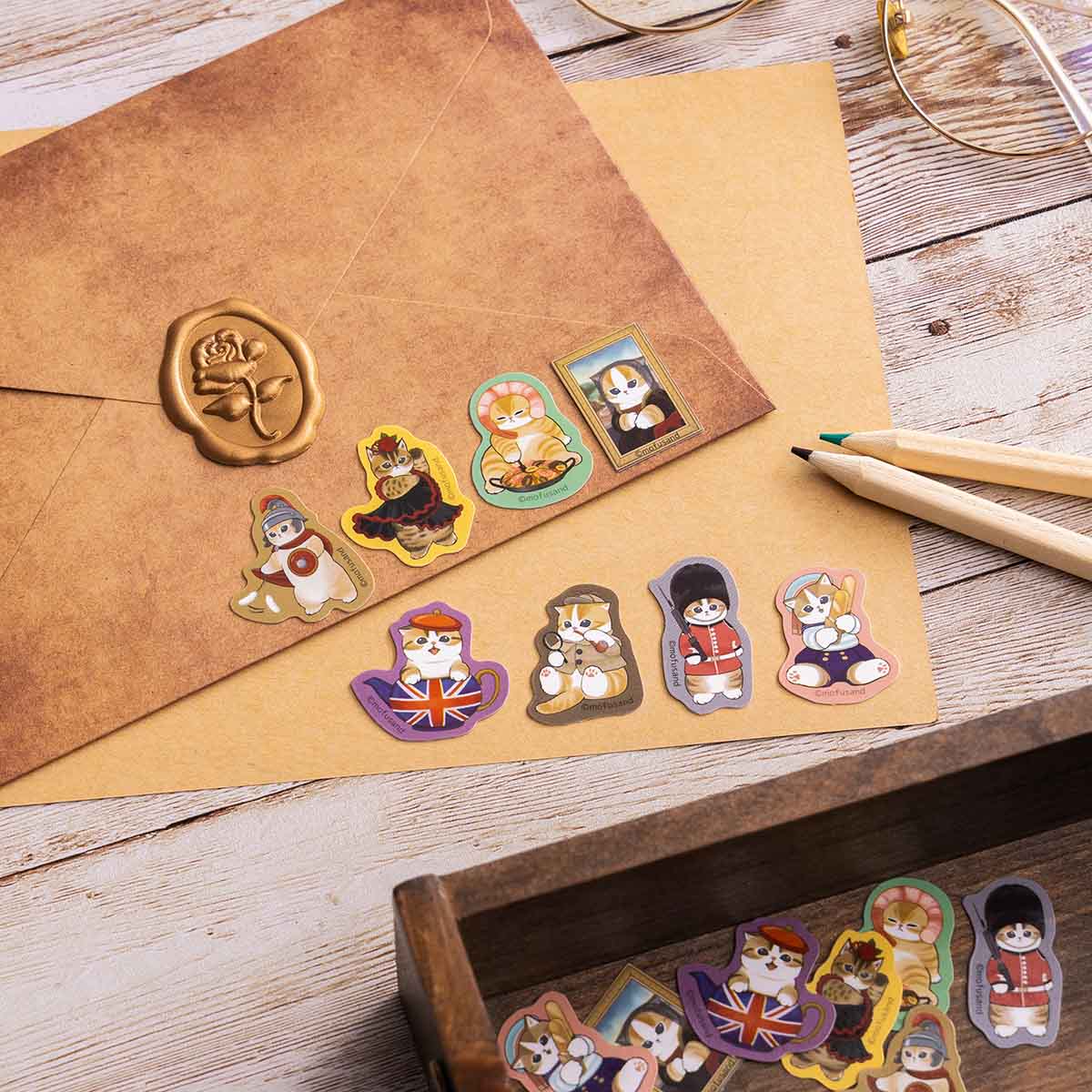 mofusand mofumofu journey Flake Stickers (Journey)