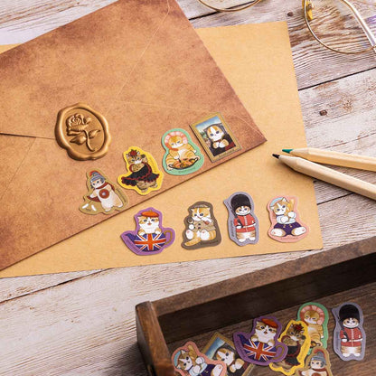 mofusand mofumofu journey Flake Stickers (Journey)