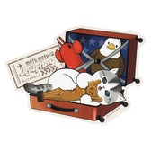 mofusand mofumofu journey 대형 스티커 (같이 가고 싶냥)