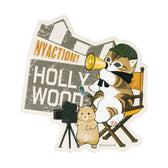 mofusand mofumofu journey 대형 스티커 (감독냥)