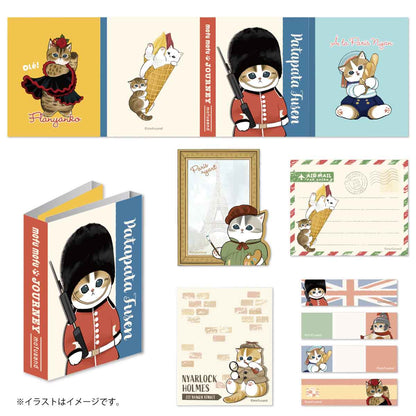 mofusand mofumofu journey Book type Sticky Notes (Sightseeing)