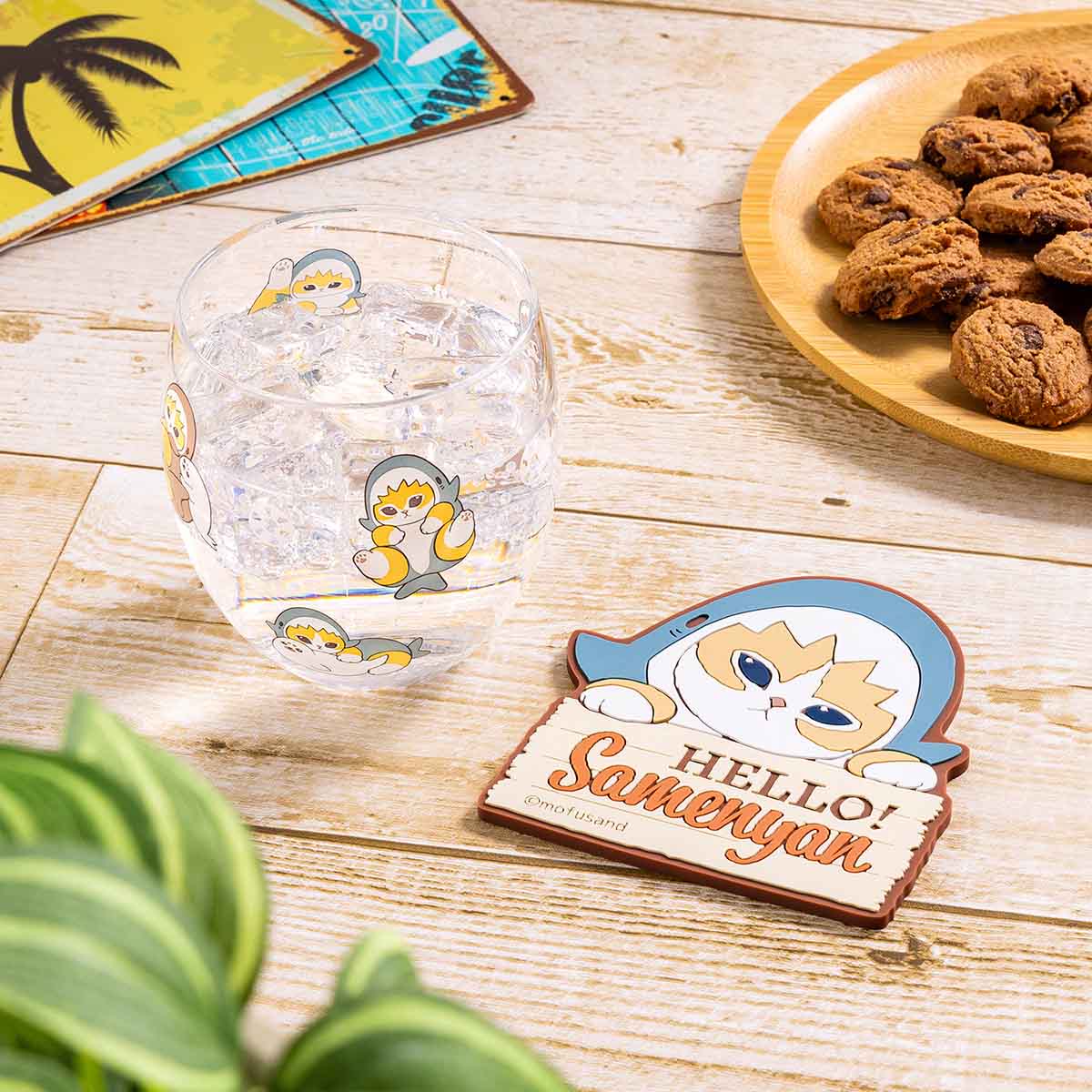 mofusand HELLO! 상어냥 러버 코스터