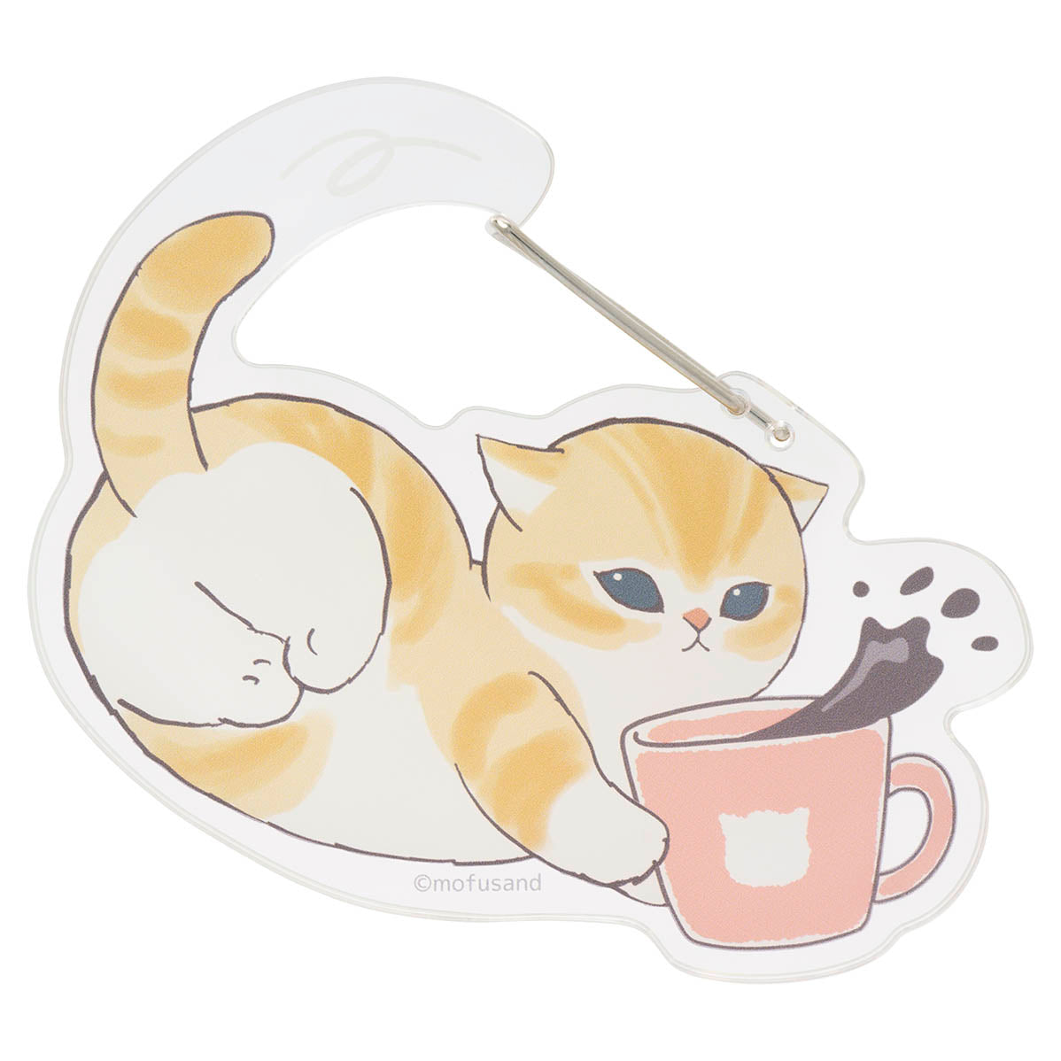 mofusand 上班搗蛋貓壓克力登山扣