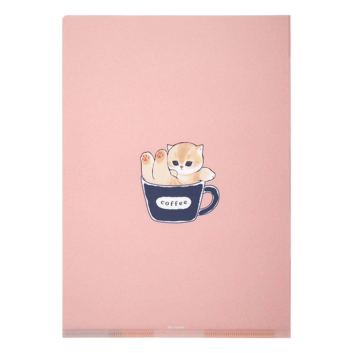 mofusand Office Distract Meow Clear File (Office Distract Meow)