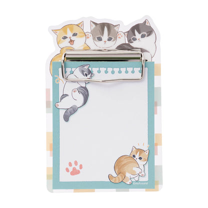 mofusand 上班搗蛋貓附便利貼 壓克力文件夾