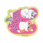 mofusand GAL Cats Smartphone-sized Hologram Sticker (Health Sandals)
