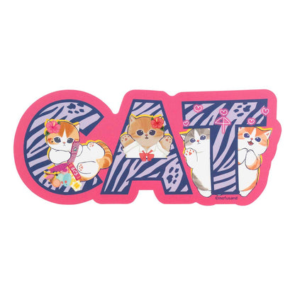 mofusand GAL Cats Large Sticker