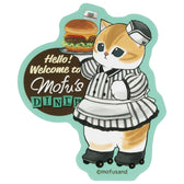mofusand Diner Smartphone-sized Sticker (Waitress Meow)