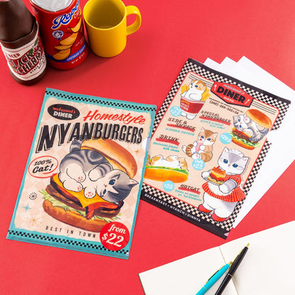 mofusand Diner Clear File (Poster)