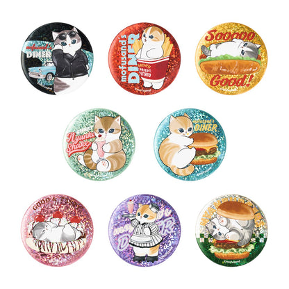 mofusand Diner Trading Holographic Can Badge (8 types)