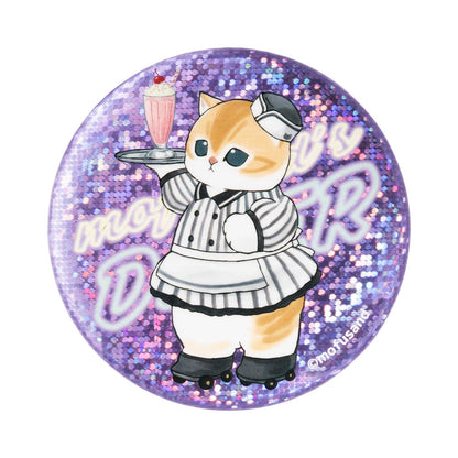 mofusand Diner Trading Holographic Can Badge (8 types)