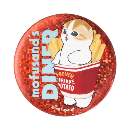 mofusand Diner Trading Holographic Can Badge (8 types)