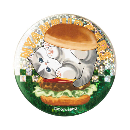 mofusand Diner Trading Holographic Can Badge (8 types)