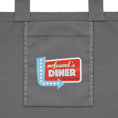 mofusand Diner Daily-use Tote Bag (Leather Jacket Meow)