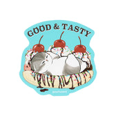mofusand Diner Smartphone-sized Sticker (Dessert Meow)