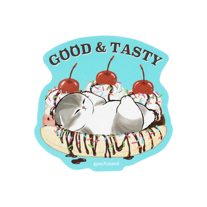mofusand Diner Smartphone-sized Sticker (Dessert Meow)