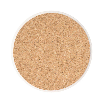 mofusand Diner Unglazed Coaster (Burger Meow)