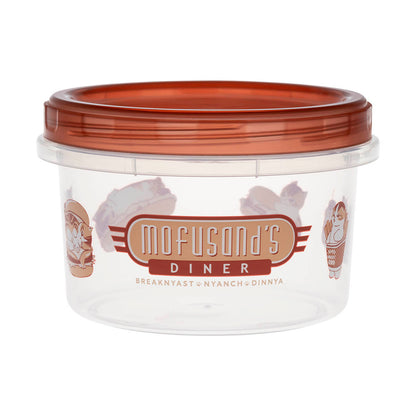 mofusand Diner 2-Size Round Containers (Large & Small)