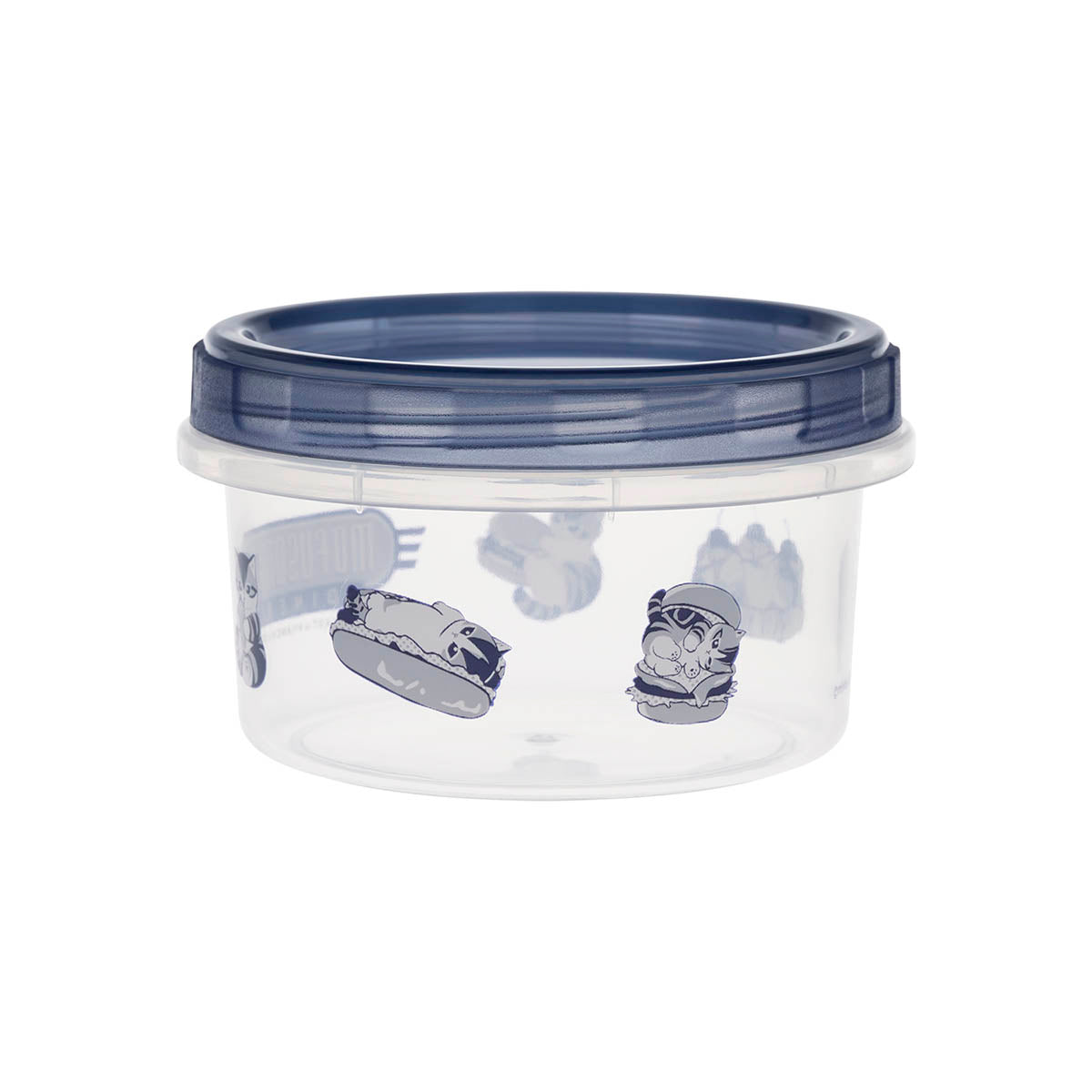 mofusand Diner 2-Size Round Containers (Large & Small)