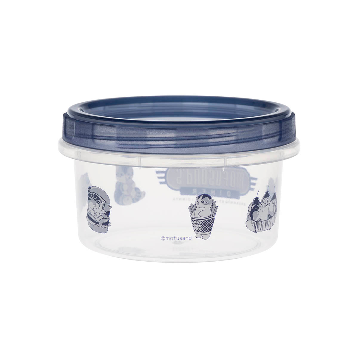 mofusand Diner 2-Size Round Containers (Large & Small)