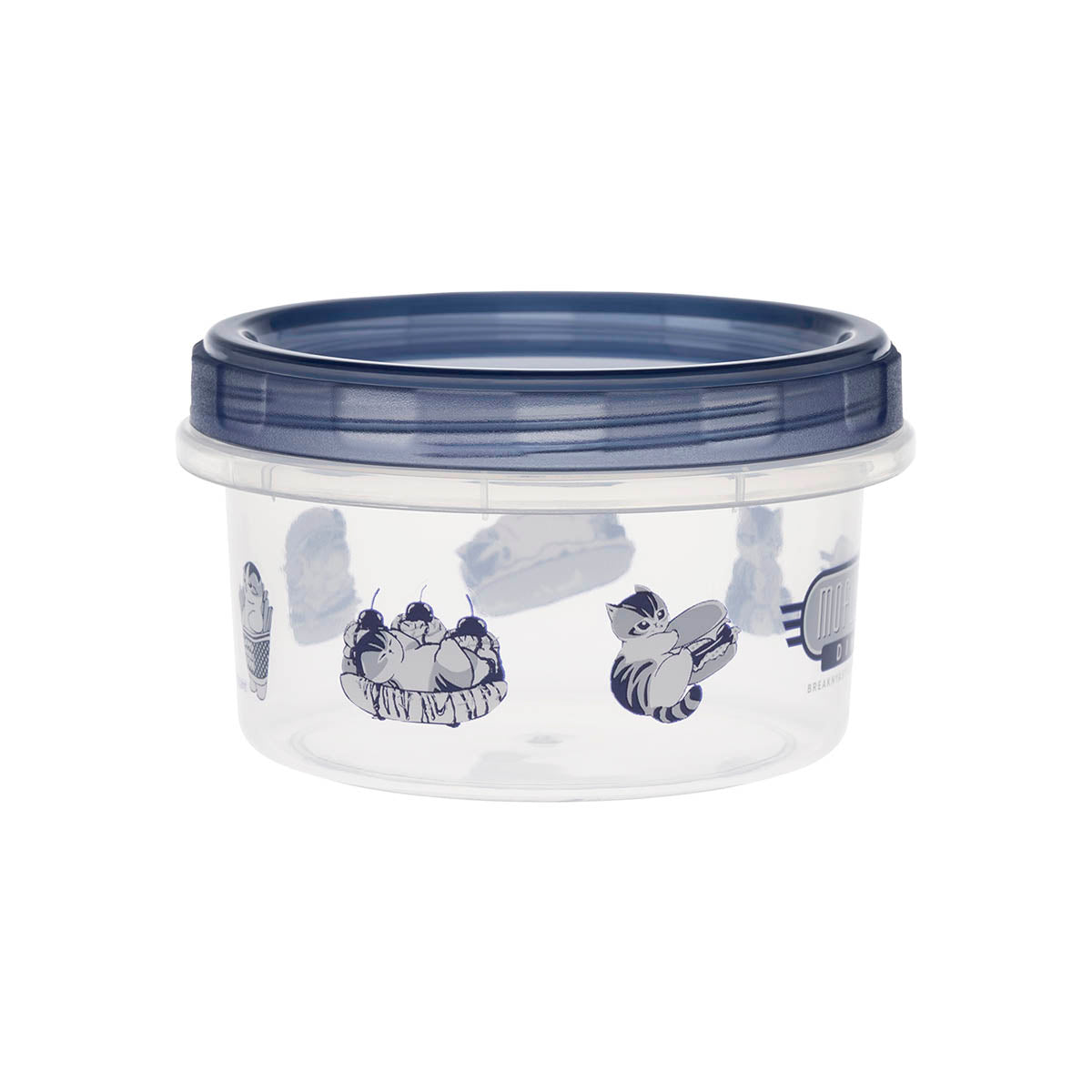 mofusand Diner 2-Size Round Containers (Large & Small)