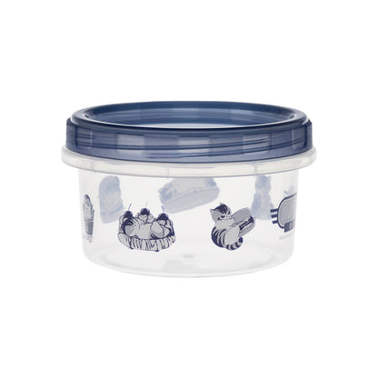 mofusand Diner 2-Size Round Containers (Large & Small)