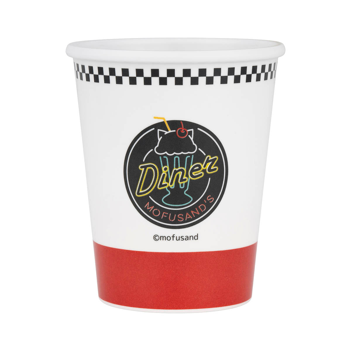 mofusand Diner Melamine Cup Like a Paper Cup (Shake Meow)
