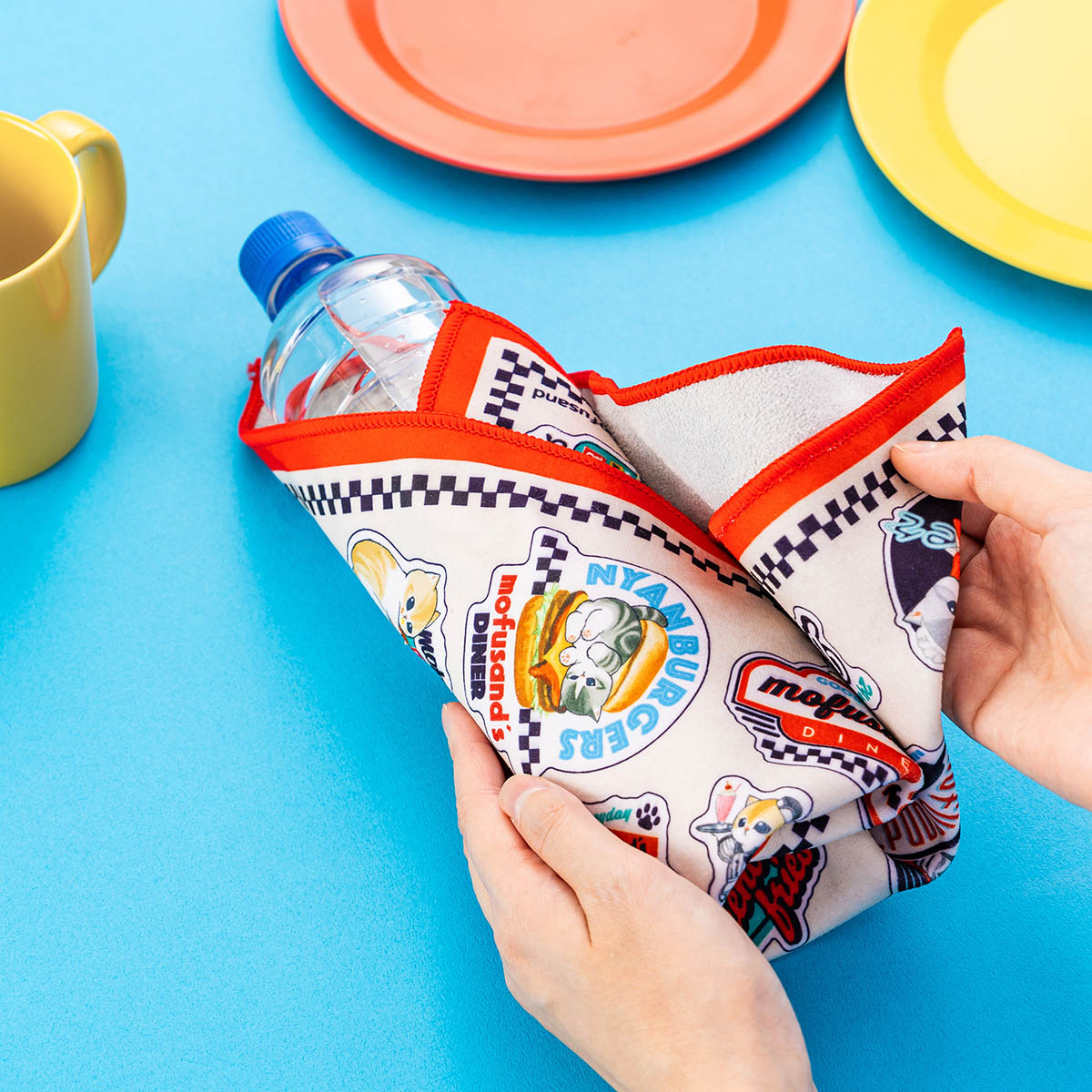 mofusand Diner Stick-Together Multi-use Cloth