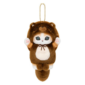 mofusand Dangling Tail Shigaraki Raccoon Meow Mascot Keychain