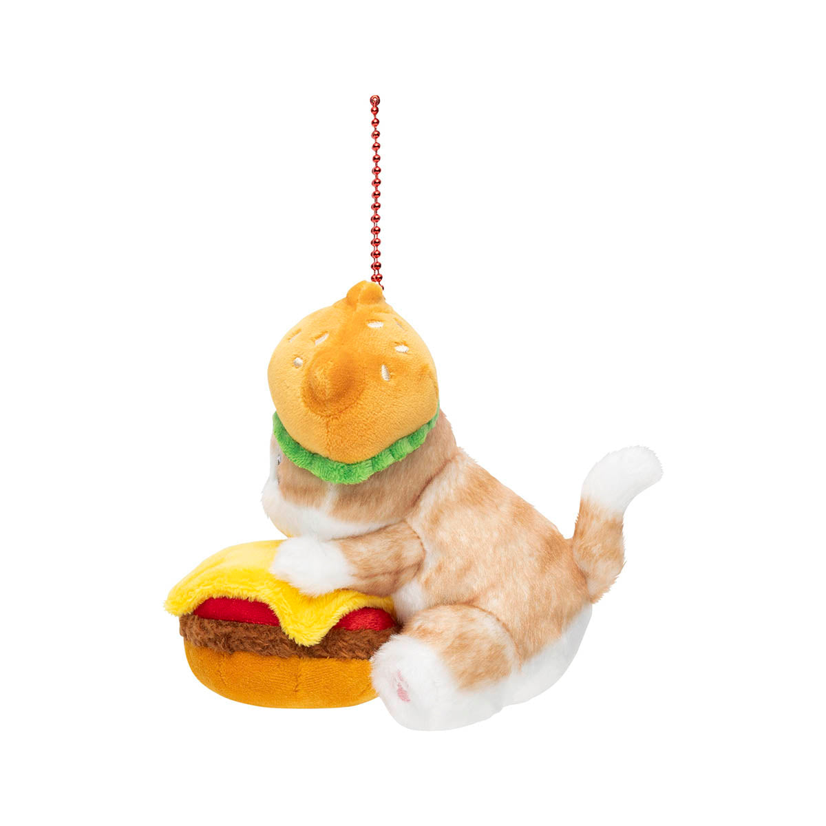 mofusand Diner Mascot Keychain (Burger Meow)