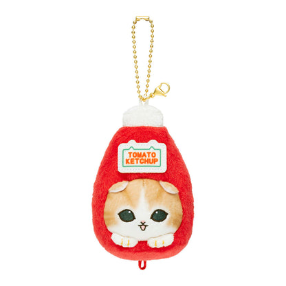 mofusand Diner Connectable! Triple Charm Mascot Keychain