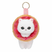 mofusand COFFEE AND DONUTS Mascot Keychain (Berry Berry)