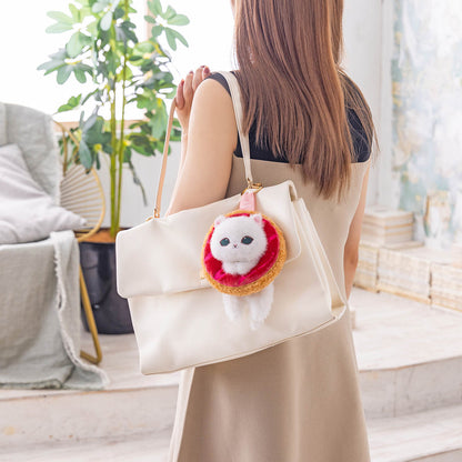 mofusand COFFEE AND DONUTS Mascot Keychain (Berry Berry)