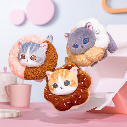 mofusand COFFEE AND DONUTS Plush (Chocolate Cream)