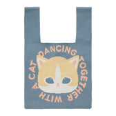 mofusand Knit Bag (Blue)