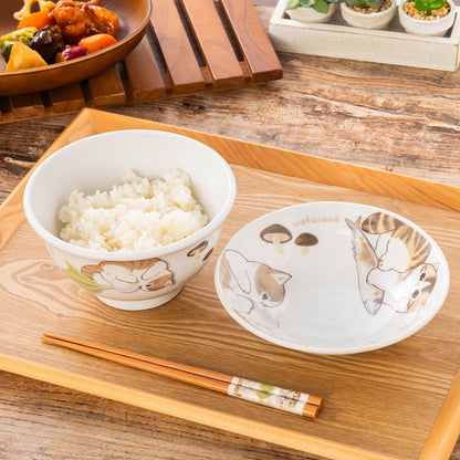 mofusand Vegetable Meow Small Rice Bowl